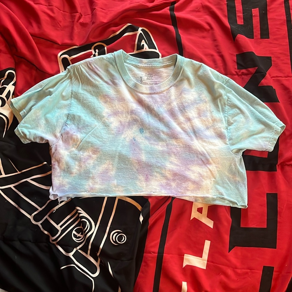 Tie dye crop top